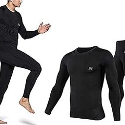 Polyester Spandex Men's Sports Running Set Compression Shirt + Pants Skin-Tight Long Sleeves Quick Dry Fitness Tracksuit Gym Yoga Suits-image-29