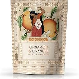 Old School Rituals Cinnamon & Oranges Bath Ubtan | Exfoliating & Acne-Fighting Body Wash Powder | Rich in Vitamin C for a Natural Glow | Vegan | Blend with Rice & Dal Powders | 250g-88