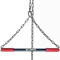 Liffo® Hanging Rod For Height increase Heavy Sangal Steel Chin-up, Pull up Bar for Home & Gym (6FT)-picture-19