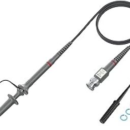 FNIRSI P6100 Oscilloscope Clip Probes 100 MHz 600V DC High Sensitivity Oscilloscope Clip Probe 10: 1 and 1: 1 for DSO-TC2 / DSO-TC3 Oscilloscope Digital/Virtual/Handheld Oscilloscopes (2 Pack)-image-72