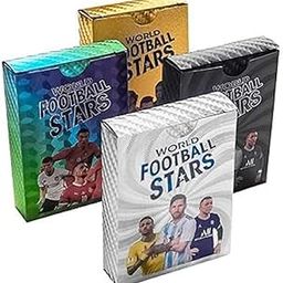 SHOPISTRY - World Football Stars Trading Cards Collection, 40 Cards Set with Gold, Silver, Black, Rainbow Designs, 6.3 x 8.8 cm, Waterproof-picture-11