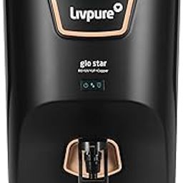 Livpure Glo Star Copper Water Purifier | 2 Year Free Service | Filters Included | Free Installation | 8 Stage Purification | RO+UV+UF+Copper+Mineraliser | 7L Storage Capacity | Black-picture-25