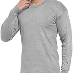 Winter Body Warmer Thermal Top Pajama/Bottom Mens Warm Winter Suit Combo Set Winter Wear Body Warmes for Mens/Boys/Women (Grey)(XX-Large)-image-85