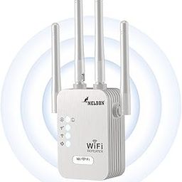 Melbon® WiFi Range Extender Router to Enhance Coverage & Signal Strength, Wireless Signal Booster & Repeater with Compact Wall Plug Design & LAN Port-picture-22