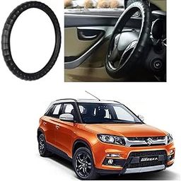 Anti Skid Hand Stitched Car Steering Wheel Cover for Vitara BREZZA-image-91