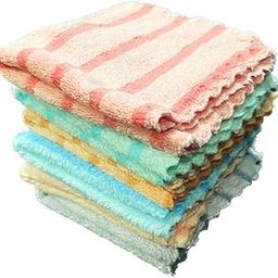 Women's Textured Striped Cotton Handkerchief Collection for Fashionable Comfort-image-81