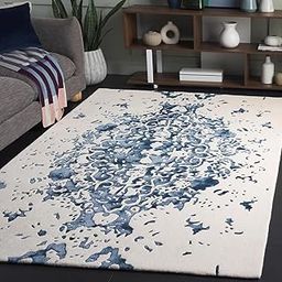 Roar Carpet Hand-Tufted Elegance Modern (Multi-S3, 7 x 7 feet) for Living Room Rug, Ultra-Soft Wool Blend, Durable & Stylish- Round-image-47