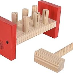 Skillofun Wooden Hammer Games For 2+ Year Old Kids | Montessori Toys For 2+ Year Old | Kids Toys For Motor Skills Development | Gifts For Boys | Hammer Toys For Kids-30