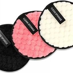 RIXTEC pack of 2 Reusable Makeup Remover Cleansing Pads | Easily Removes Stubborn Face & Eye Makeup | Multifunctional, Safe for Oily, Dry or Sensitive skin-5