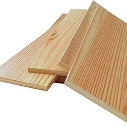 Timberz - Pinewood Natural Wooden Planks | 10 Pieces of Natural Pine Wood Rectangle Board Panel for Arts & Craft - 30cm Rectagular PineWood Panel (Medium)-31