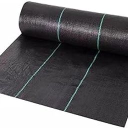 ATORSE Garden Weed Barrier Fabric Weed Control Garden Cloth for Yard Garden Farming 300cm-image-9
