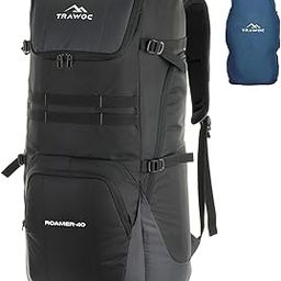 TRAWOC ROAMER 40 Litre Travel Backpack Laptop Backpack Suitable for Men and Women Casual Bag with Rain Cover Ideal Backpack for Travelling, Trekking, Hiking, SHK022-image-24