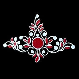 Comet Busters Traditional Bridal Bengali Wedding Bindi for Women (BIN1980)-image-72
