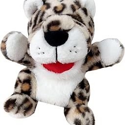 LOOM TREE® Plush Pretend Toy Soft Animal Finger Puppet for Preschool Teaching Kids Gift Leopard-image-63