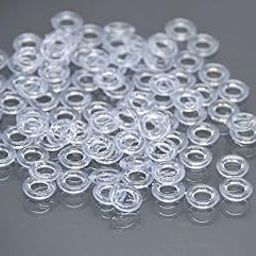 FAPBADRI Transparent Roman Rings Used in Blinds - 100 Pieces-14