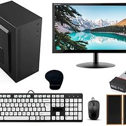 Onlix Desktop Computer Set, Intel i3-4130, 8GB RAM, 128GB SSD, 19-inch Monitor, Keyboard, Mouse, Speakers, Windows 10, Black-32
