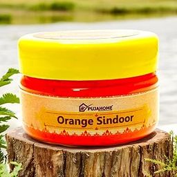 Pujahome Original Hanuman Ji Sindoor | Orange Sindoor |Pure Hanuman Ji Pooja Sindoor, Bajrangbali Sindur (100 Grams)-11