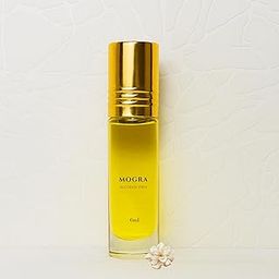 bhargaey Mogra Attar Perfume | Natural & Alcohol-Free Fragrance | Long Lasting Roll-On Ittar for Men & Women – 6ml (Jasmine)-image-82