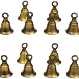 Aroha Pooja Mandir and Decorative Bell (1.5 inch, Pack of 12 - Antique)-image-74