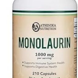Monolaurin Immune Support Supplement 1,000mg per Serving, 210 Capsules (Vegan Safe, Non-GMO, Gluten Free) Immune Booster for Adults, Immune System Defense-image-7