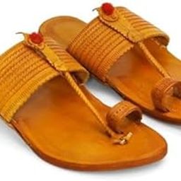 Mens Leather kolahpuri Chappal for Men-image-85