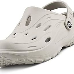 Lightweight Beige Clogs for Men | Flexible All Day Clogs | MK-CLG-002-BG |-image-9