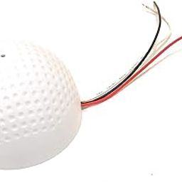 VIAXOS CCTV Pickup Audio Surveillance Microphone MIC for CCTV Systems in Round Shape-11
