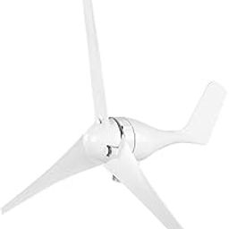 400W Wind Generator, High Wind Energy Utilization Wind Turbines Kit Generator, Low Noise High Temperature Resistance Charge Boats For Diy Enthusiasts(#2)-image-64