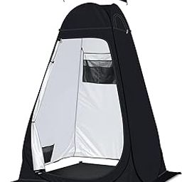 DZAWIBA® Shower Pop-Up Privacy Tent Camping Portable Toil Outdoor Camp Bathroom Changing Dressing Room Privacy Shelters.-image-12