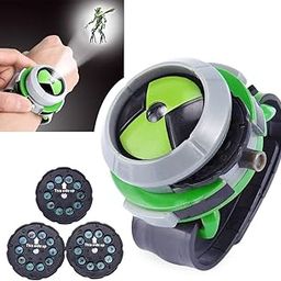 Gobits Ben 10 Omnitrix Ben 10 Toys Ben 10 Projector Games Ben Ten Alien Omnitrix Ultimate Alien Toy Action Figure Birthday Gifts for Kids, Multicolor-image-40