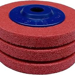 Generic Nylon fiver bugging disc 4 inch polishing pad abrasive, paint & rust remover sanding wheel accessories for angle grinder 115mm X 22.2mm-22