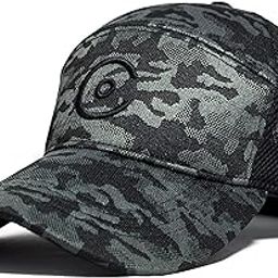 Coreteq Camouflage Casual Baseball Trucker Cap Half Net Mesh Free Size Unisex (Pack of 1) (Smokey Grey, FS)-15