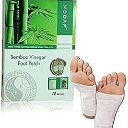 Detox Foot Patches (1 Boxes = 10 Patches) hodaf detox foot pads natural bamboo vinegar detox foot patch-image-78