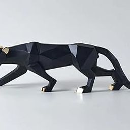 zart Resin Black Jaguar Showpiece For Home Decor/Black Panther Statue For Living Room Decor, Cheetah Showpiece Office Decor Item, Pack of 1-image-47