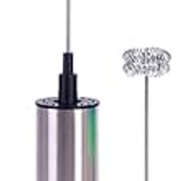 STYLEHEAVEN Double Spring Whisk Electric Milk Frother Mixer Hand Milk Foamer with Stand|Home & Garden|Kitchen, Dining & Bar|Small Kitchen Appliances|Coffee & Tea Makers|Milk Frothers-image-19