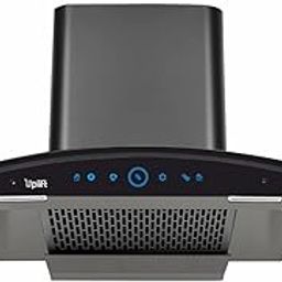 Uplift 75 cm 1550 m3/hr Filterless Autoclean Silent Kitchen Chimney with 10 Yr Warranty (Platina 75, Motion Sensor & Touch Control, Curved Glass, Black, Made in India)-image-47