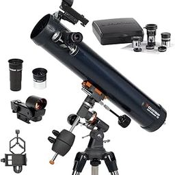 Celestron AstroMaster 76EQ Telescope with Smartphone Adapter and AstroMaster Accessories Kit-image-25