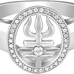 925 Silver Trishul Ring For Him,Fixed Size,Indian - 21| Gifts for Men and Boys | With Certificate of Authenticity and 925 Stamp | 6 Months Warranty*-image-41