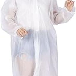 EVA Waterproof Rain Coat Hooded Outdoor Water Resistant Suit Portable Men and Women - Pack of 1-picture-31