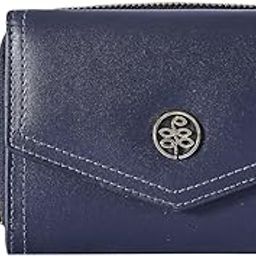 Claret, The Trifold Leather Wallet for Women | Compact RFID Purse with Zip Coin Pocket, 8 Card Slots, ID Window & Cash Compartments | Stylish Vegetable Tanned Genuine Leather Accessory-picture-2