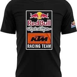 KTM Racing RedBull Printed Cotton T-Shirt-image-96