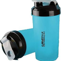 No Pain No Gain Sports Gym Fitness Shaker Bottle Perfect for Protein Shakes and Pre Workout with Plastic Whisk Mixer Ball for Smooth Mix-9