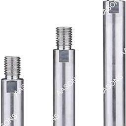 AASONS 3 Rod Combo M10 Extension For Angle Grinder Converter Connecting Rod Adaptor Shaft, Universal Fit For 4” (100mm) Grinding Machine Sanding, Polishing, Grinding, Cutting, Etc-image-2