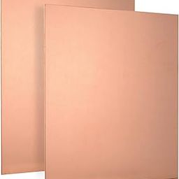 CCTVMTST 2pcs Pure Copper Sheet Plate 6" x 6" x 24 Gauge, 99.9% Cu Metal for Industry Supply, DIY Projects, Experiments-picture-31