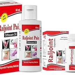 Stelvedic Raljoint Pain Relief Oils and Capsule For Mens and Womens | Joints Pain, Knee Pain, Neck Pain, Back Pain, Shoulder Pain 60ml, 30 Capsules-image-34