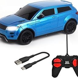Wembley Rc Car High Speed Remote Control Car for Kids Rechargeable 1:24 Scale Mini Racing Remote Car - Bis Approved - Blue-18
