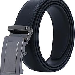 Men's PU Leather Auto Lock Belt-image-31
