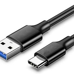 Type-C USB Cable for Motorola Moto G62 5G, Motorola Moto G 62 5G USB Cable Original Like | Charger Cable | Rapid Quick Dash Fast Charging Cable | Data Sync Cable | Type C to USB-A Cable (3.1 Amp, 1 Meter/3.2 Feet, T:H1|, Black)-12