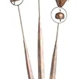 HEAVENGLOW Garden Lily Stake with Bells Outdoor Lilies Flower Statue for Party Supplies-image-21