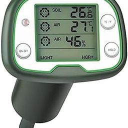 ACETEQ D 100 4 IN 1 SOIL THERMOMETER MEASURES SOIL TEMPERATURE AIR TEMPEARTURE HUMIDITY AIR AND SUNSHINE, SOIL SURVEY INSTRUMENT-10